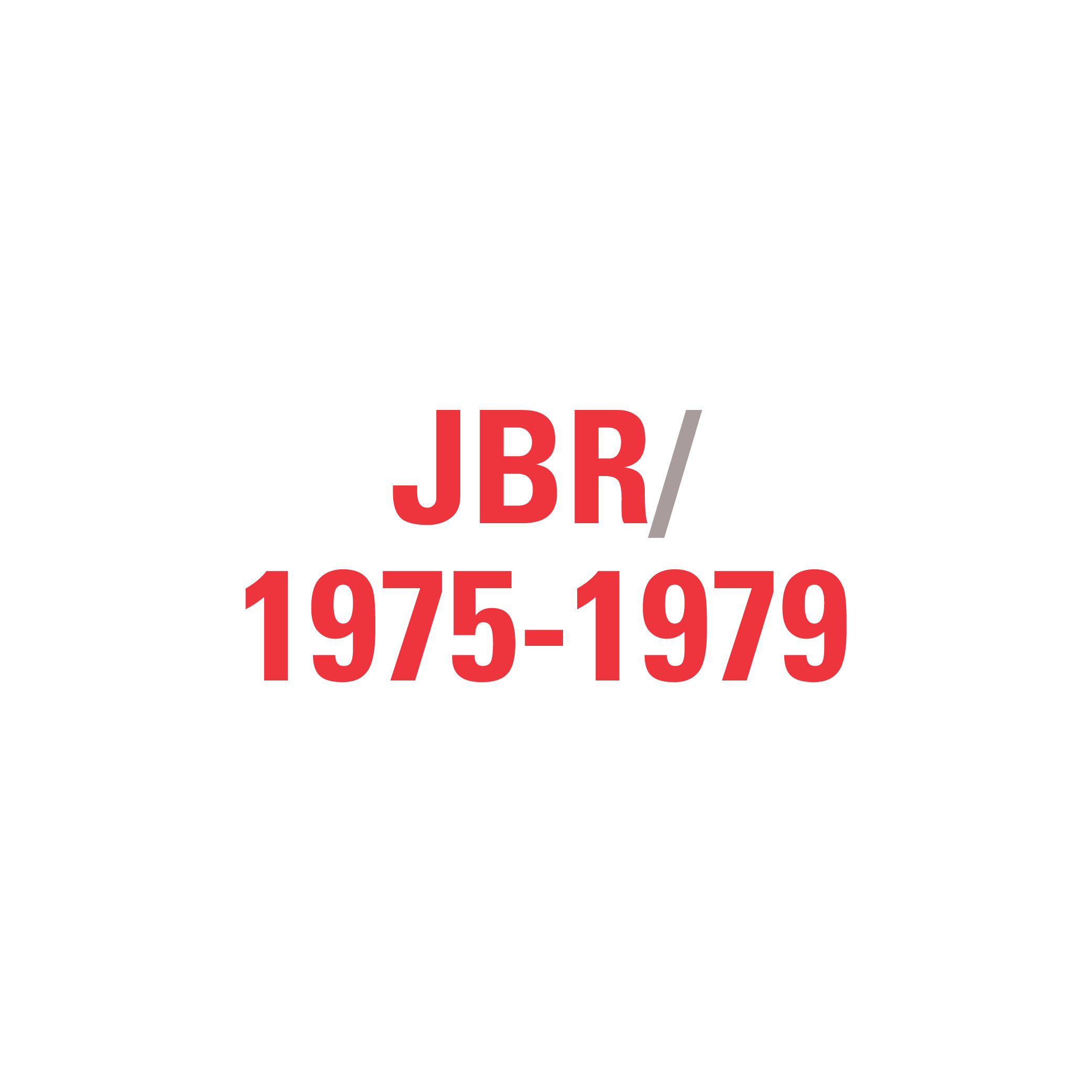 JBR 1975-1979
